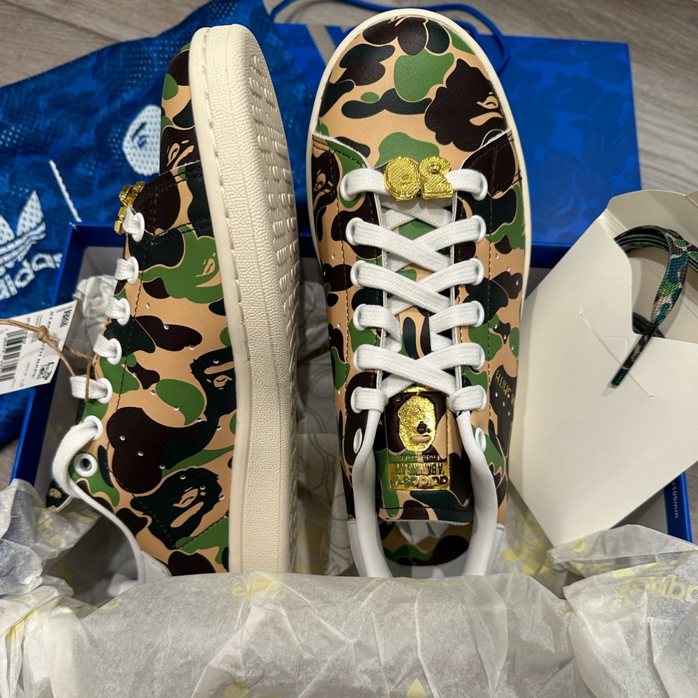BAPE X ADIDAS STAN SMITH BAPE ABC CAMO